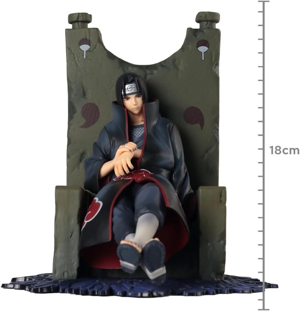 Banpresto - Figurine Naruto Shippuden - Uchiha Itachi Brush Dioramatic 17cm - 4983164191974