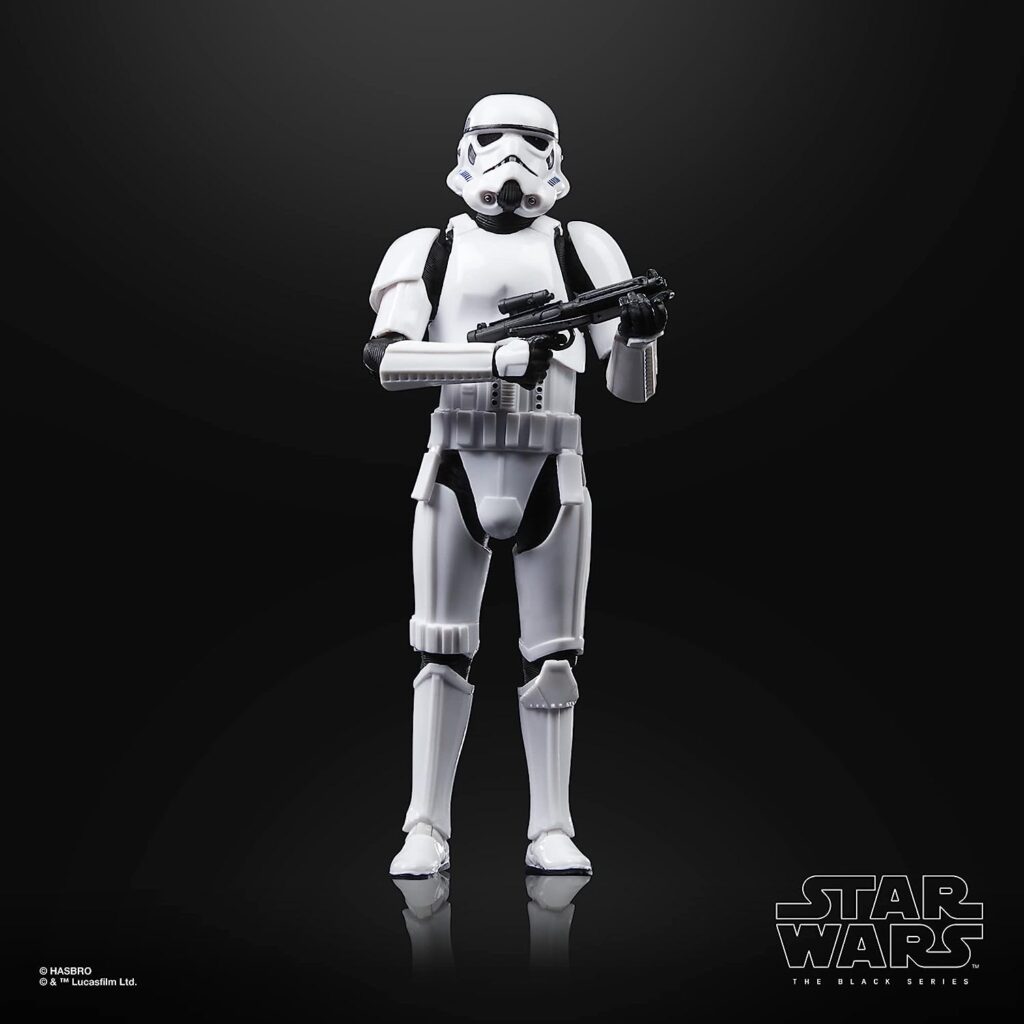 STAR WARS The Black Series Stormtrooper, Return of The Jedi 40th Anniversary 6-Inch Collectible Action Figures, Ages 4 and Up