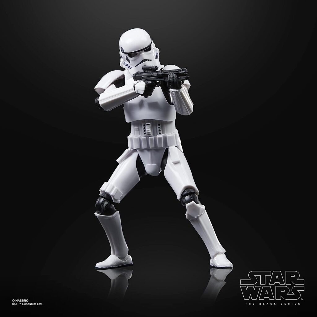 STAR WARS The Black Series Stormtrooper, Return of The Jedi 40th Anniversary 6-Inch Collectible Action Figures, Ages 4 and Up