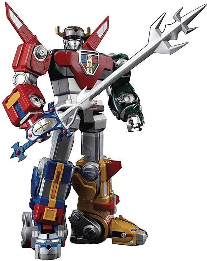 ThreeZero Voltron: Defender of The Universe: ROBO-DOU Voltron Collectible Figure, Multicolor