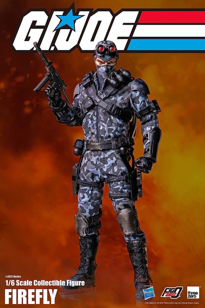 ThreeZero x Hasbro G.I. Joe: Firefly 1:6 Scale Action Figure