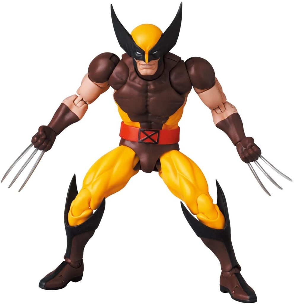 Amazing MAFEX Wolverine Action Figure Articulation and Posability