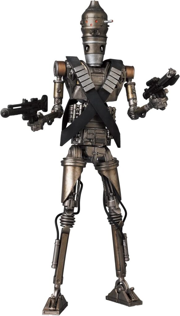 MAFEX No.158 The Mandalorian IG-11, Total Height Approx. 7.3 inches (185 mm), Painted Action Figure