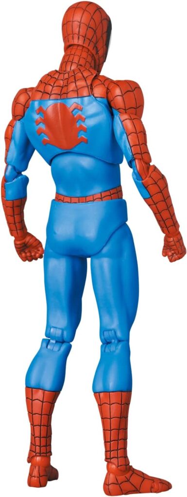 MAFEX No.185 SPIDER-MAN Spider-Man (CLASSIC COSTUME Ver.) Total Height: Approx. 6.1 inches (155 mm), Non-scale, Painted Action Figure