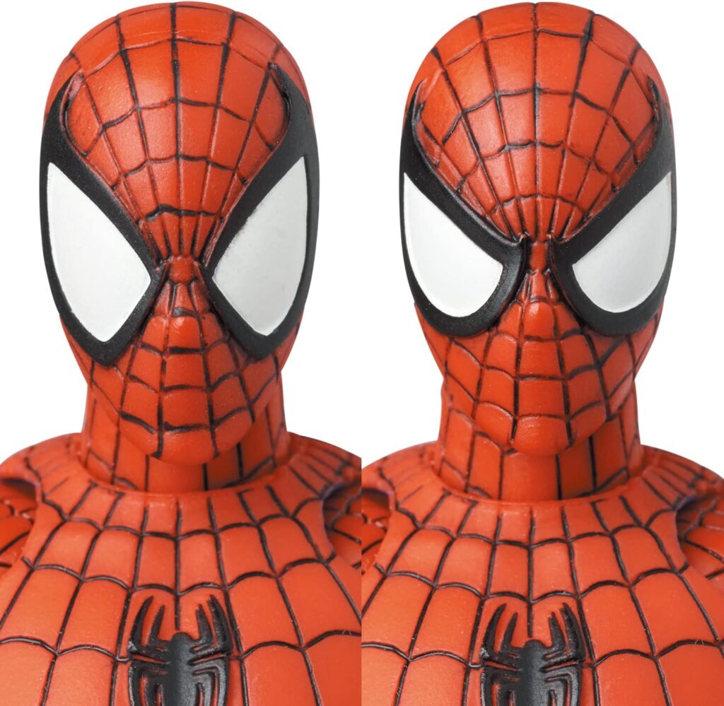 MAFEX No.185 SPIDER-MAN Spider-Man (CLASSIC COSTUME Ver.) Total Height: Approx. 6.1 inches (155 mm), Non-scale, Painted Action Figure