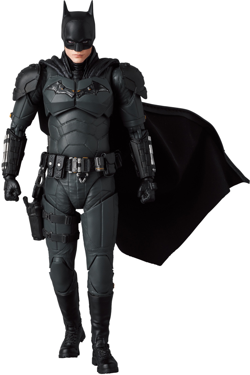 Mafex The Batman Figure Heroic Pose