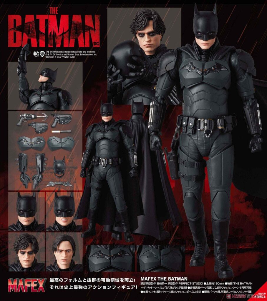 Mafex The Batman Figure Size and Scale