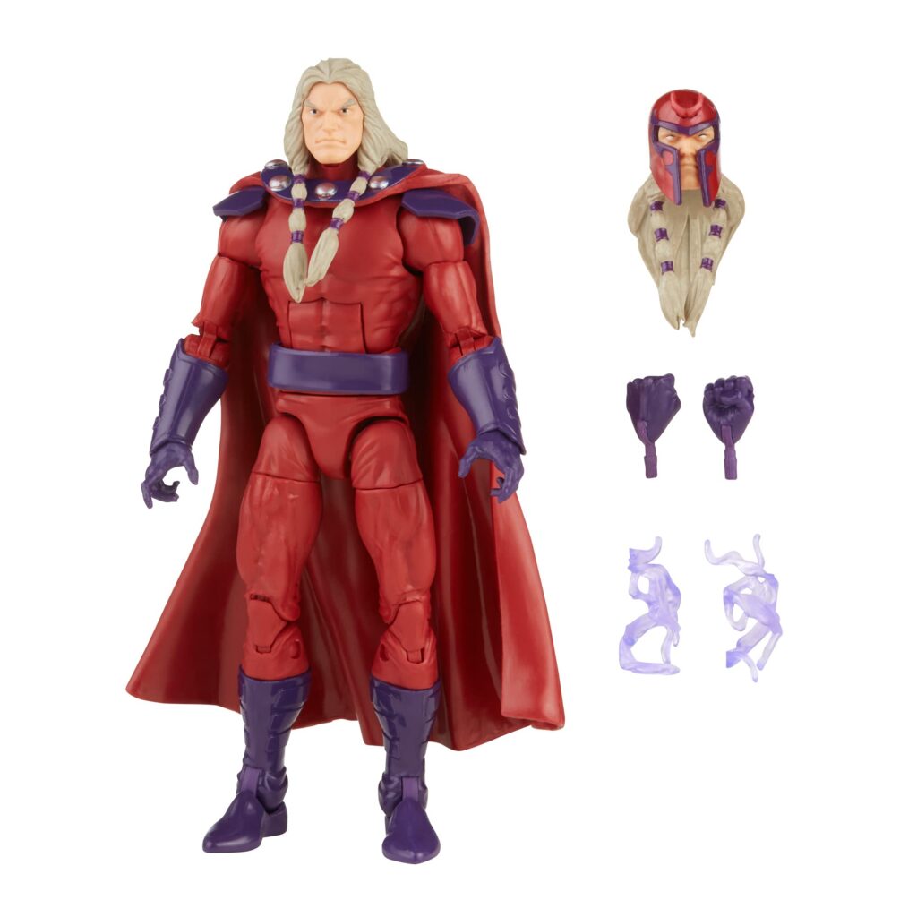 Marvel Legends Series 6-inch MAFEX Magneto Action Figure Complementing the Marvel Legends Series