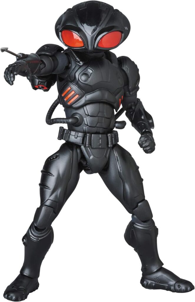 Medicom Aquaman Movie: Black Manta Mafex Action Figure, Multicolor