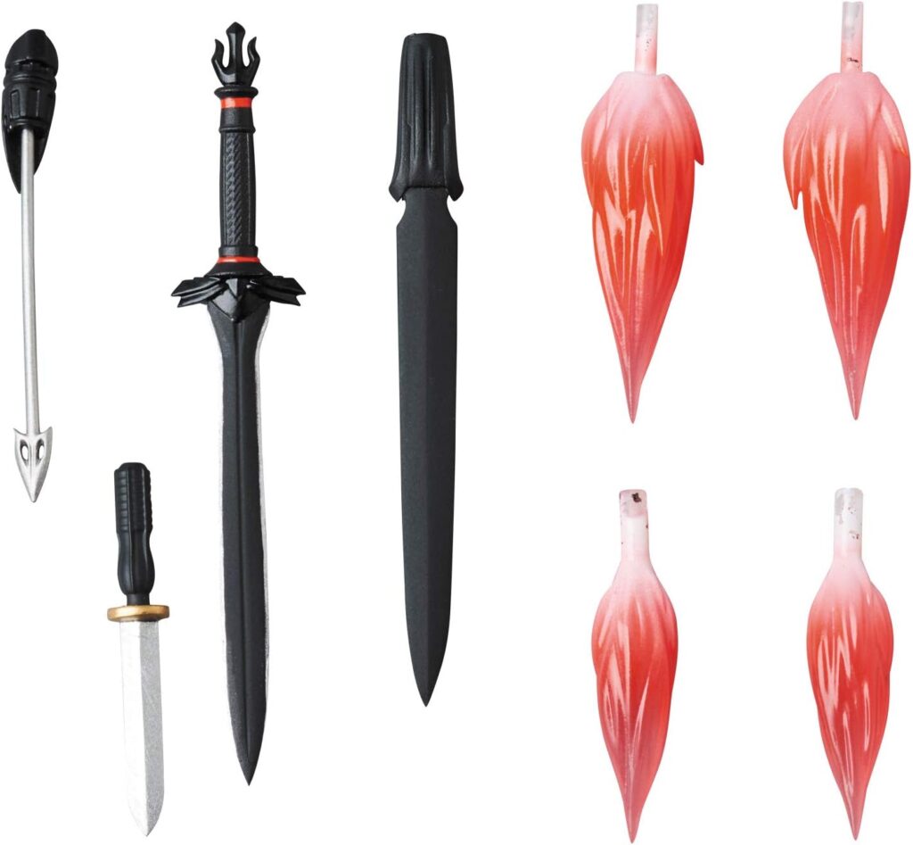 Medicom Aquaman Movie: Black Manta Mafex Action Figure, Multicolor