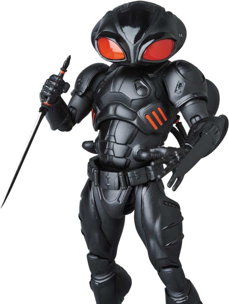 Medicom Aquaman Movie: Black Manta Mafex Action Figure, Multicolor