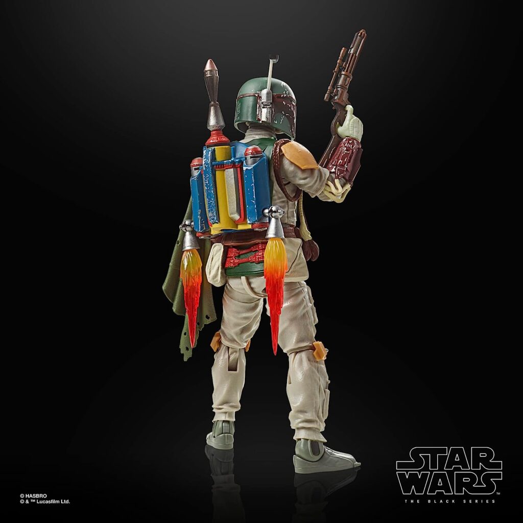 STAR WARS The Black Series Boba Fett, 40th Anniversary Return of The Jedi 6-Inch Collectible Action Figures, Ages 4 and Up (F6855)