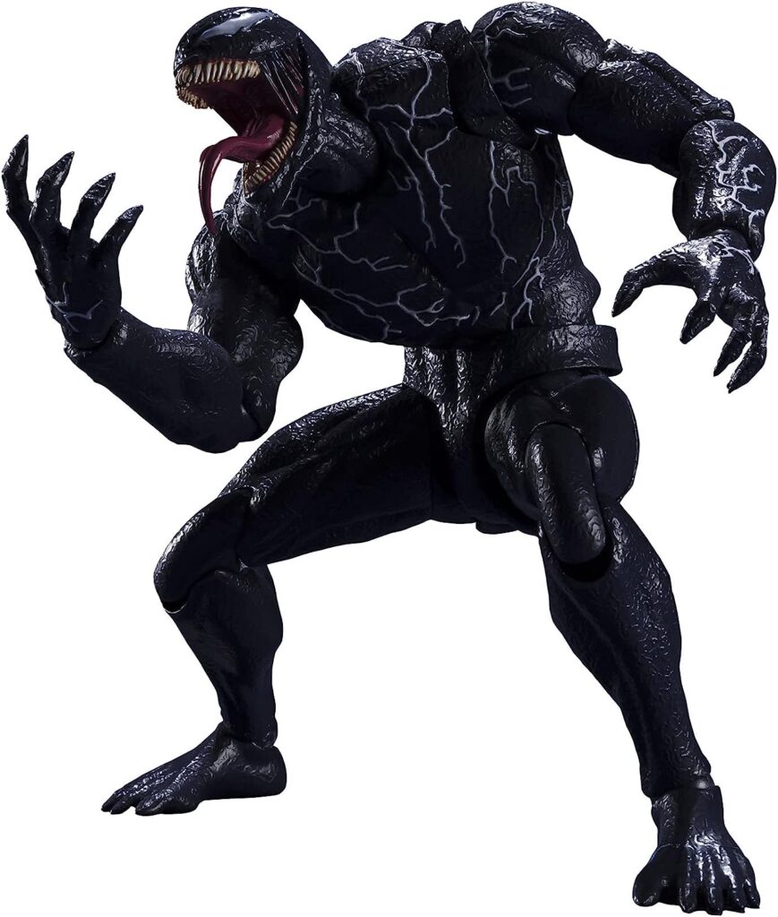 Tamashii Nations Venom S.H.Figuarts – Action Figure Da 'Let There Be Carnage', Bandai Spirits, Ufficiale