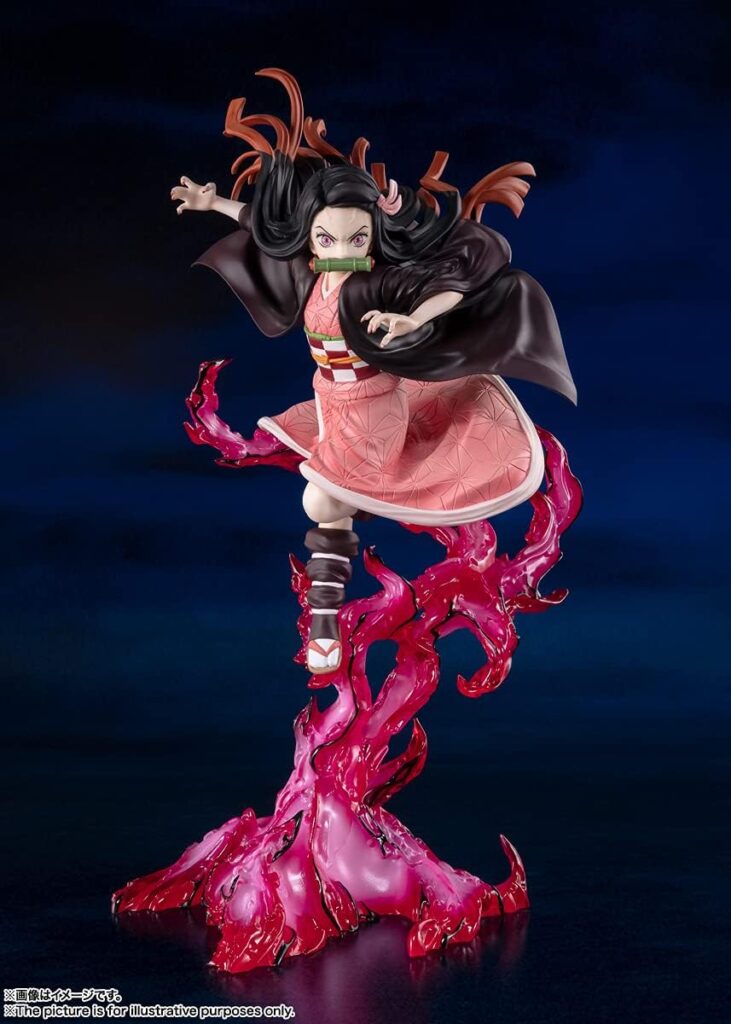 TAMASHII NATIONS - Demon Slayer: Kimetsu no Yaiba - Nezuko Kamado Blood Demon Art, Bandai Spirits FiguartsZERO Figure