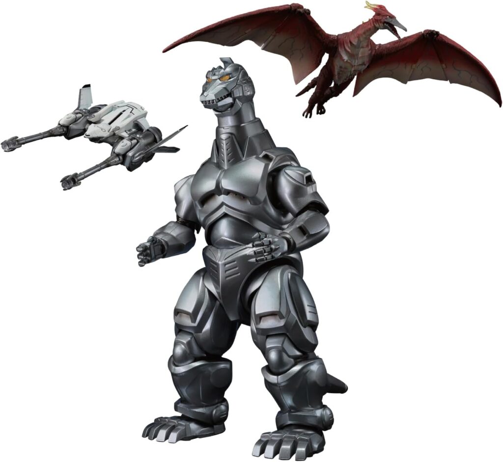 TAMASHII NATIONS - Godzilla vs. Mechagodzilla - Mechagodzilla Garuda Fire Rodan Makuhari Decisive Battle Ver., Bandai Spirits S.H.MonsterArts Collectible Action Figure