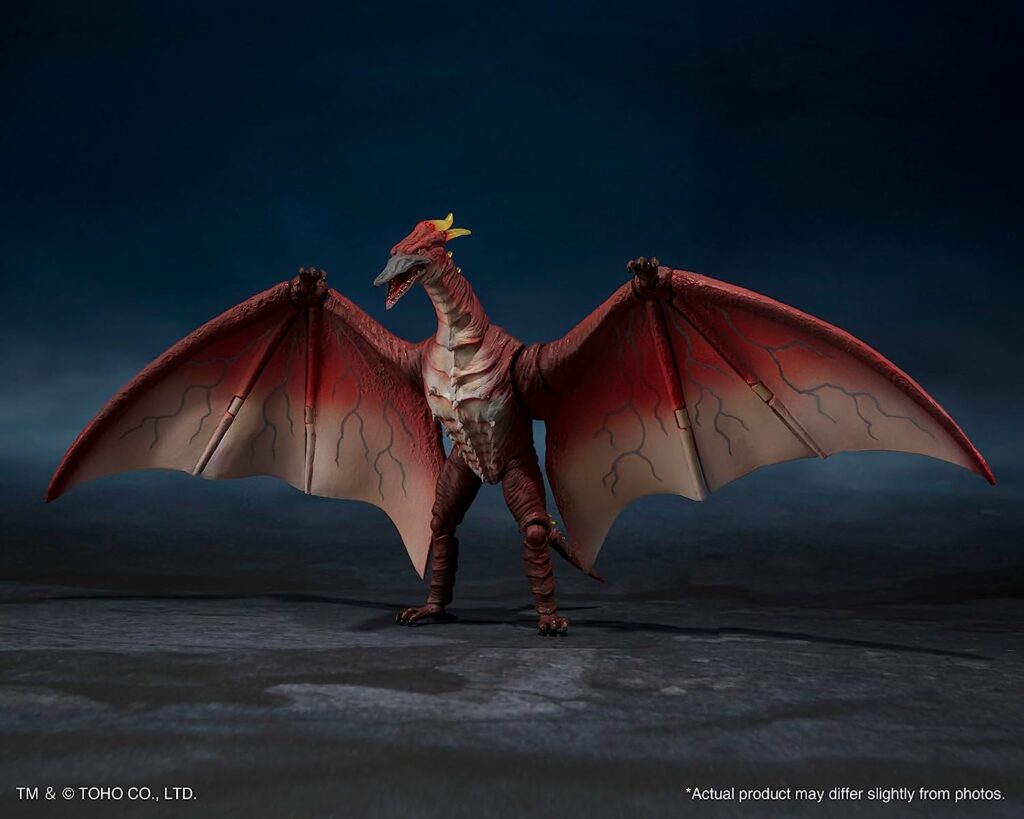 TAMASHII NATIONS - Godzilla vs. Mechagodzilla - Mechagodzilla Garuda Fire Rodan Makuhari Decisive Battle Ver., Bandai Spirits S.H.MonsterArts Collectible Action Figure