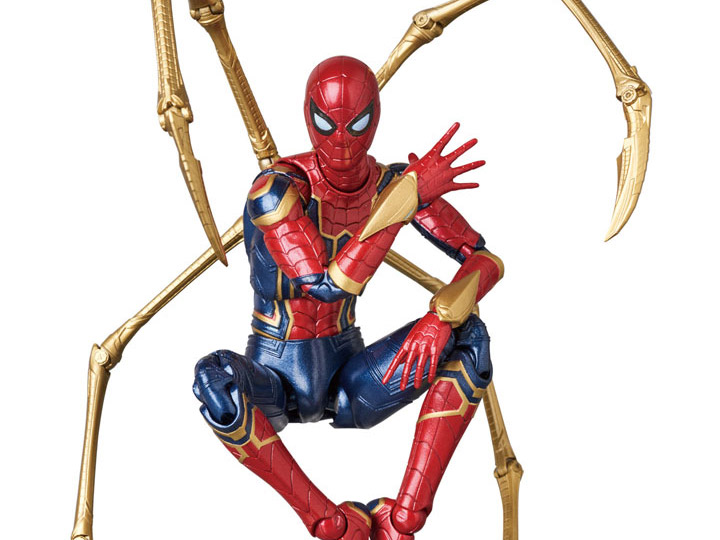 The Amazing MAFEX Iron Spider Action Figure Design and Features