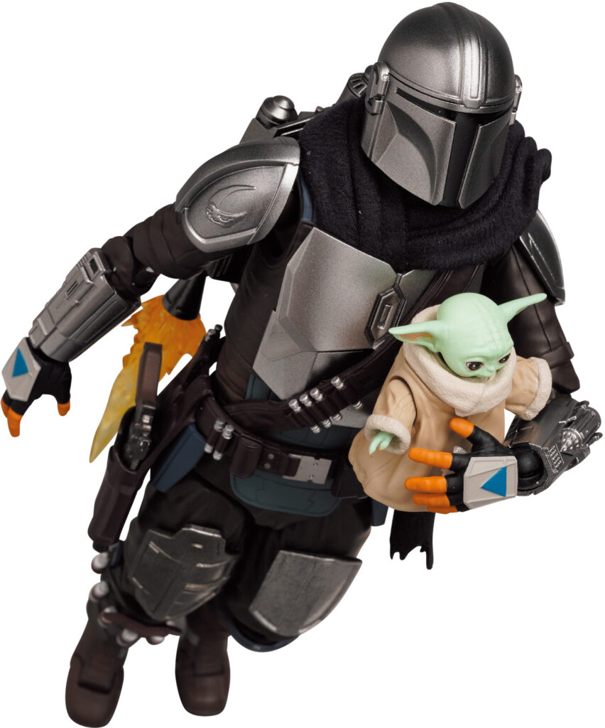 The Mandalorian: MAFEX Action Figure Packaging